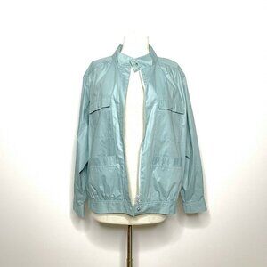 CHAUS Jacket Womens Lightweight Robin Egg Blue